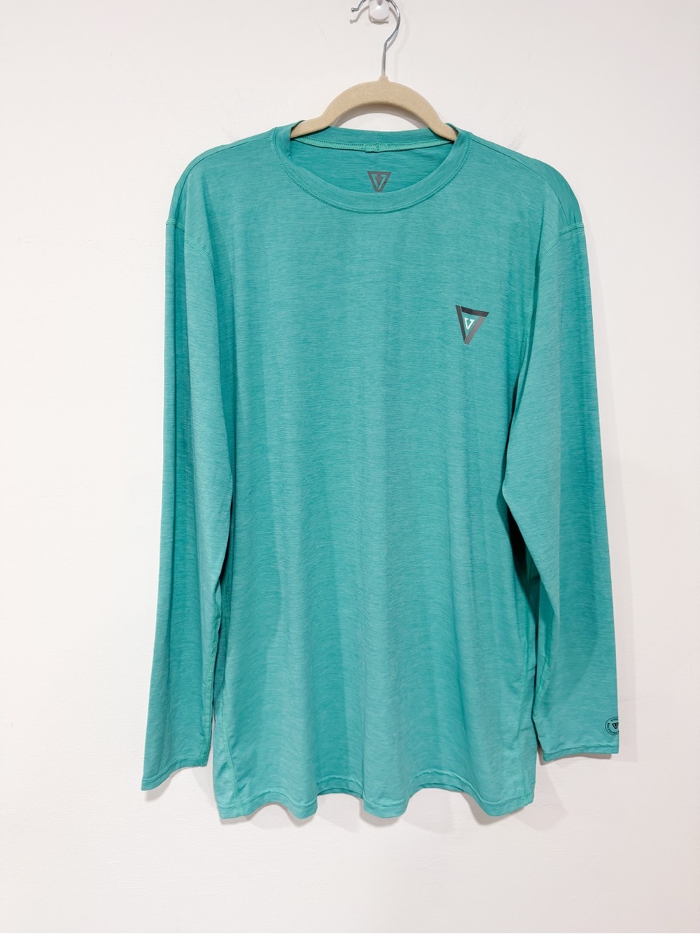 Vissla Twisted LS Surf Tee in Jade Heather Men’s Outdoor Beach XL